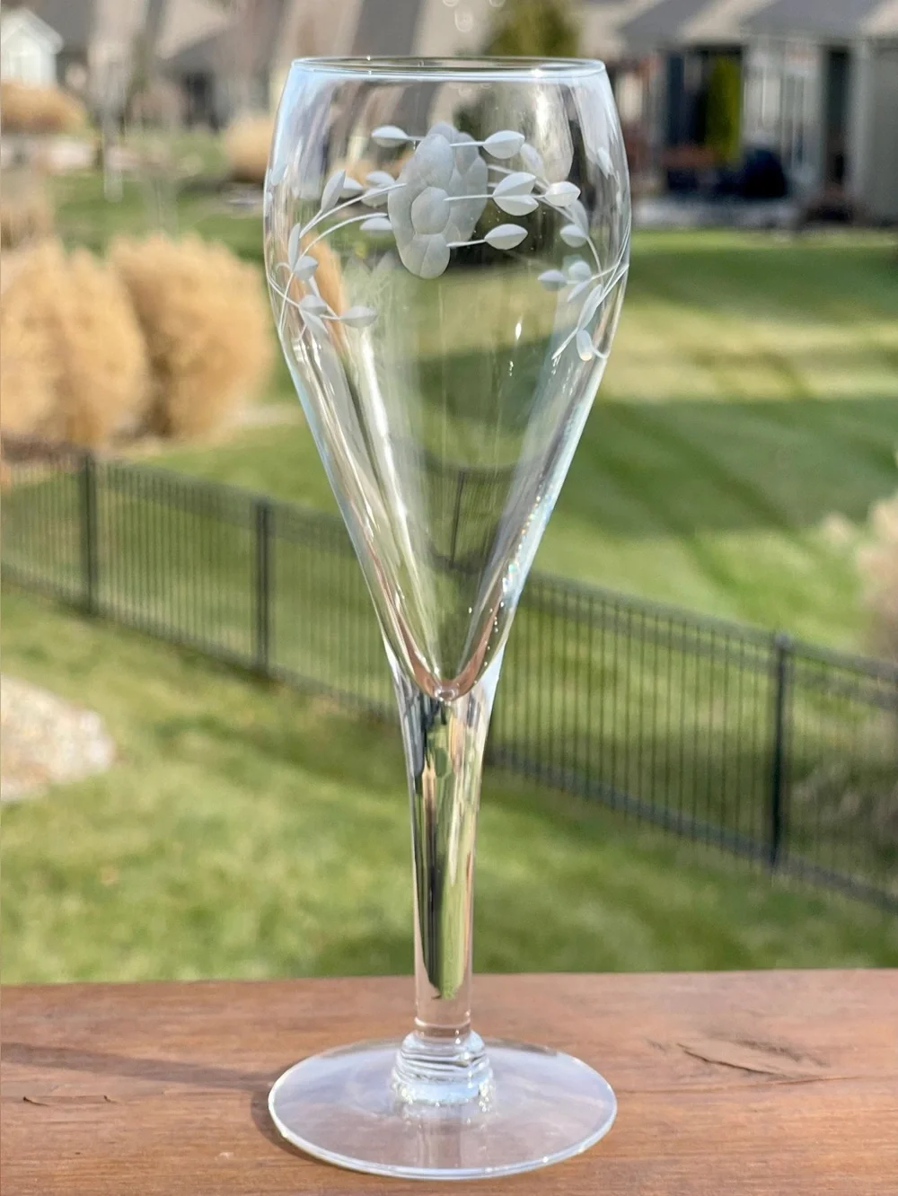 PRINCESS HOUSE HERITAGE 7 3/4” CHAMPAGNE TULIP RETIRED REPLACEMENT PIECE